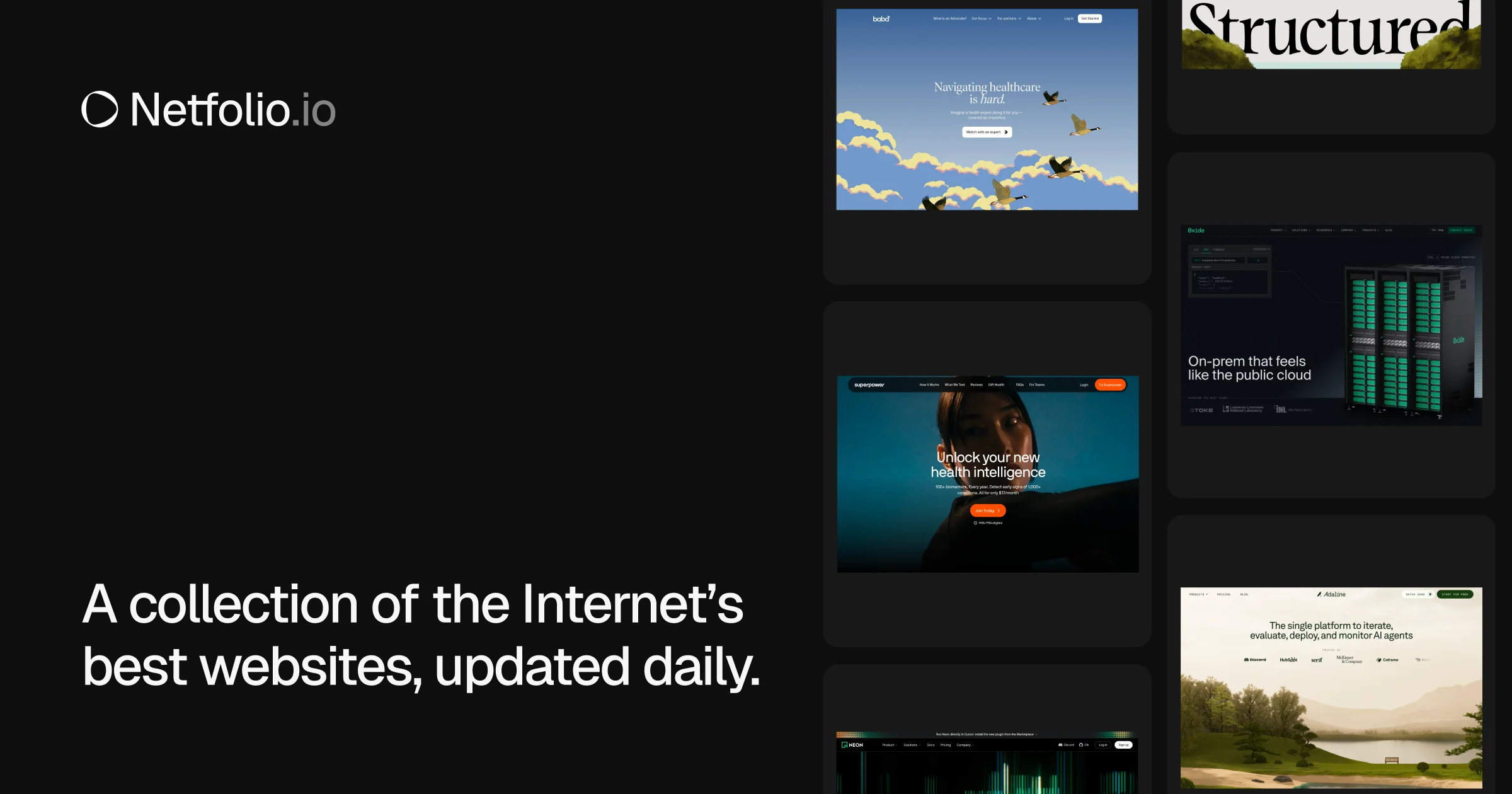 Netfolio screenshot